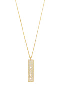 Filigree Bar Necklace