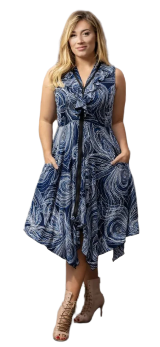 Samuel Dong Jersey Dress S24016