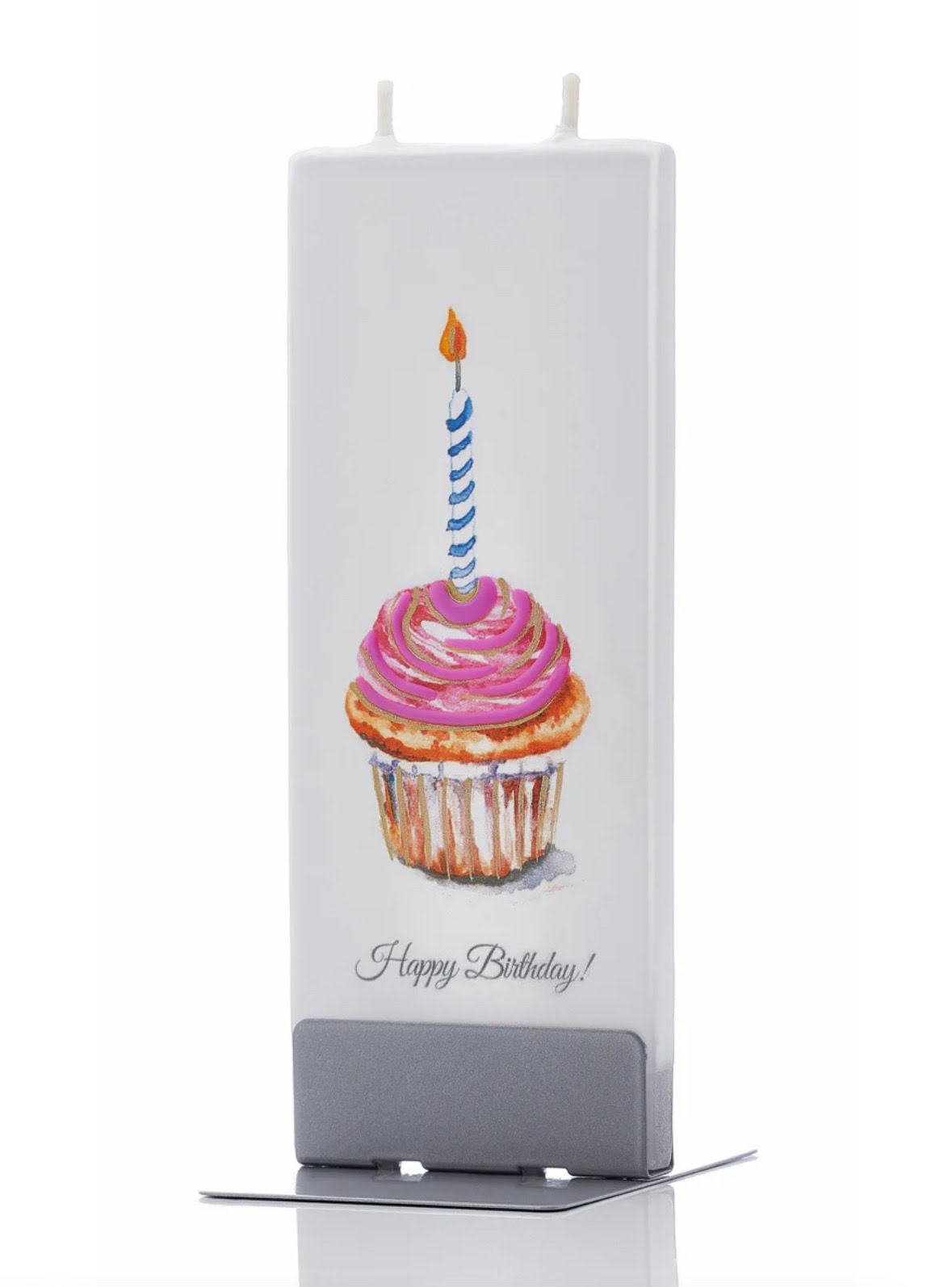 Flatyz Happy Birthday Cupcake Candle