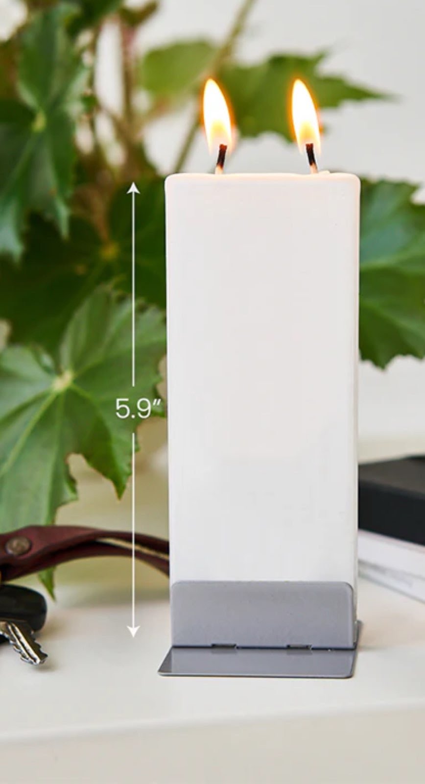 Flatyz Santa's Beach Chair Candle