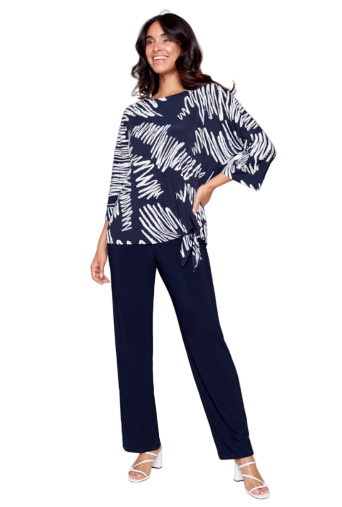 Compli K Navy/White Top 33501