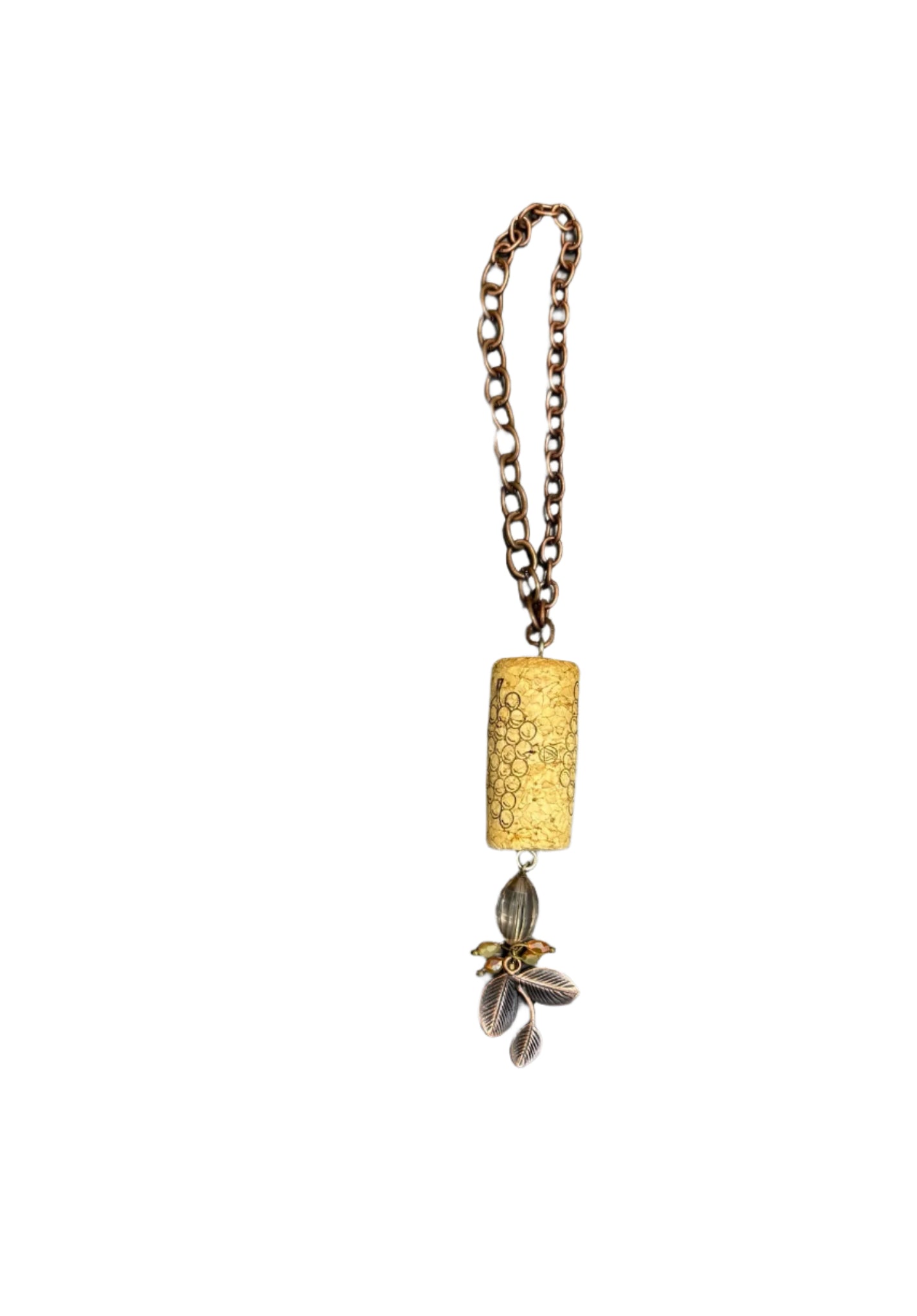 Trish McFerran Wine Cork Bottle Charm