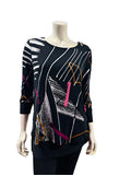 Frank Lyman Abstract Print Top 214420