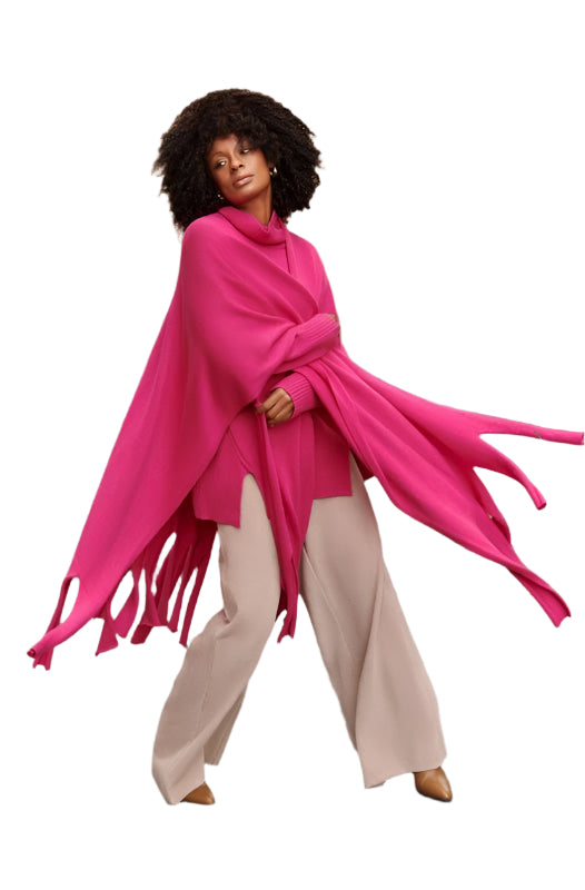 NOEN Hot PInk Rocio Shawl 80529