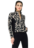 I'CONA Leopard Print Jacket 67291