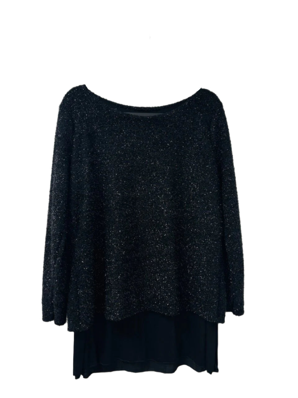 Cherishh Made In Italy Sparkle Tunic Sweater