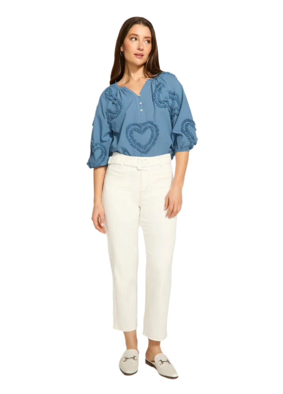 FDJ Suzanne White Cargo Jeans 6883948