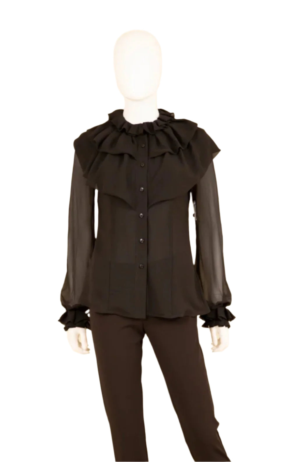 Samuel Dong Georgette Blouse S24053