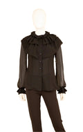 Samuel Dong Georgette Blouse S24053