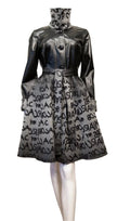 Samuel Dong Coat Letters F20004