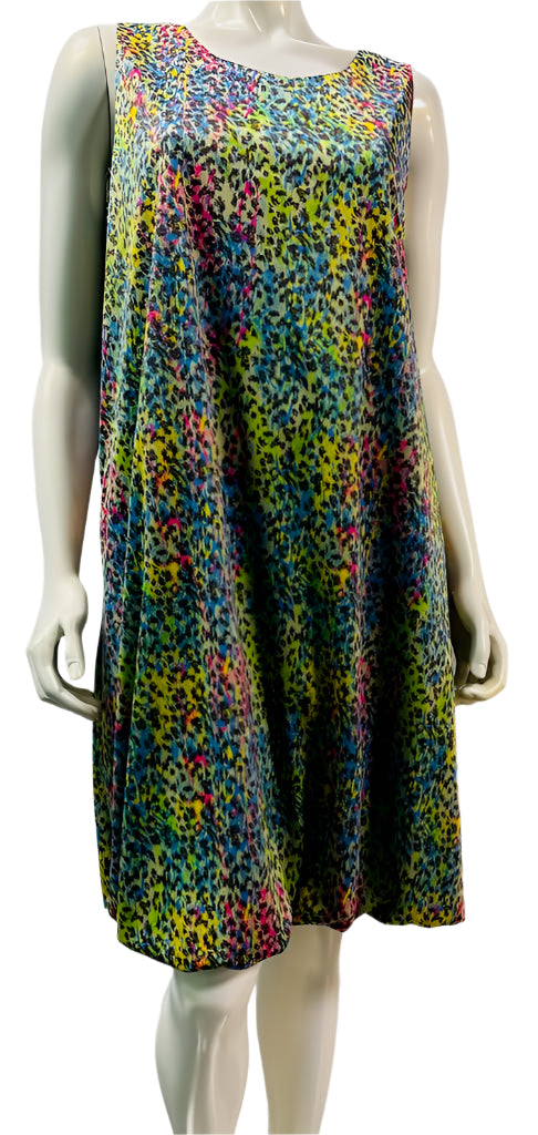 Samuel Dong Cheetah Print Dress S22014