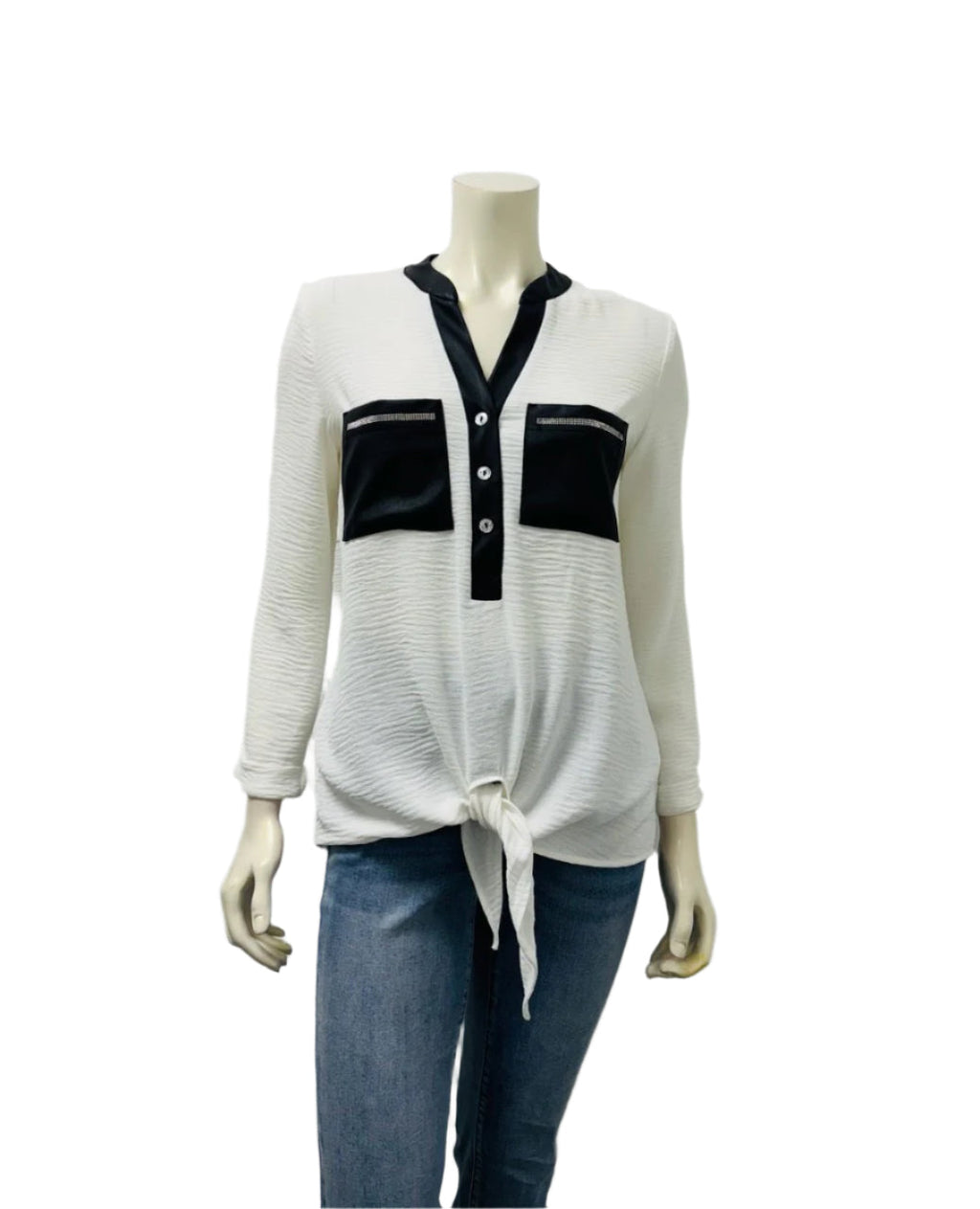 Compli K Front Tie Top 33363