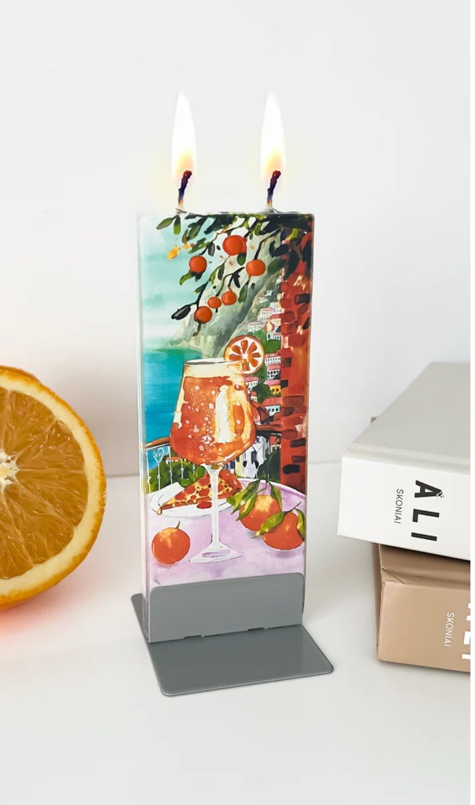 Flatyz Aperol Spritz Candle
