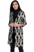 Frank Lyman Black/Gold Cardigan 223204