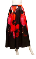 Samuel Dong Dupioni Silk Skirt F22043