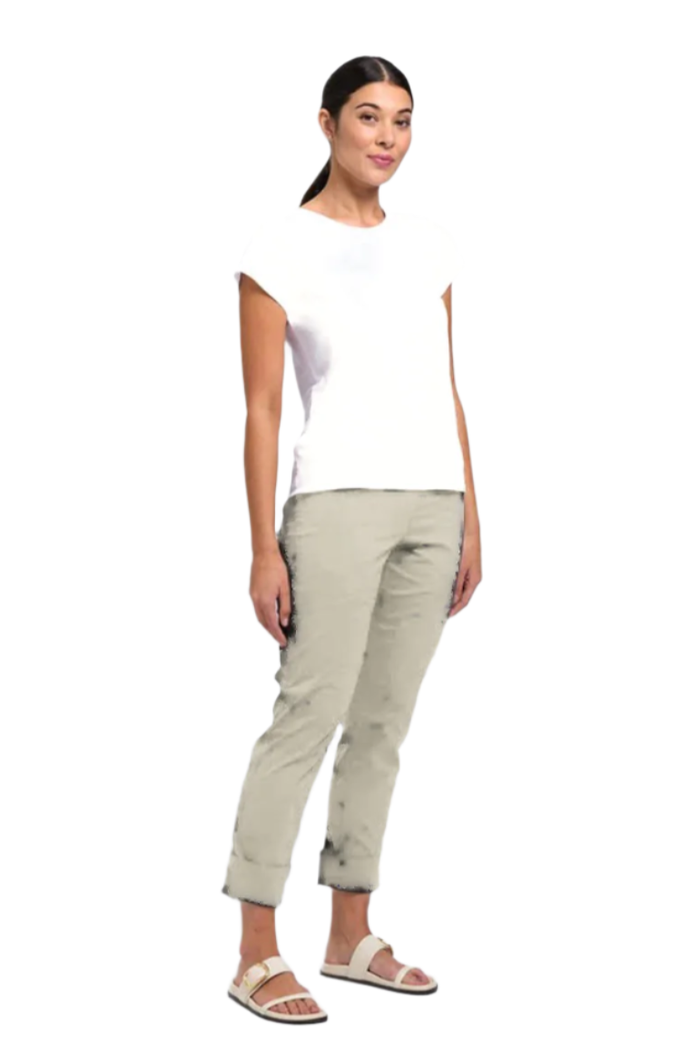 FOIL Sweet Duet 7/8 Light Khaki Pants 8005