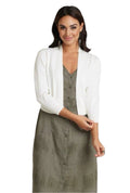Carré Noir Ivory/White Shrug 6115