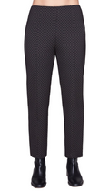 Carré Noir Printed Straight Leg Pants 8140