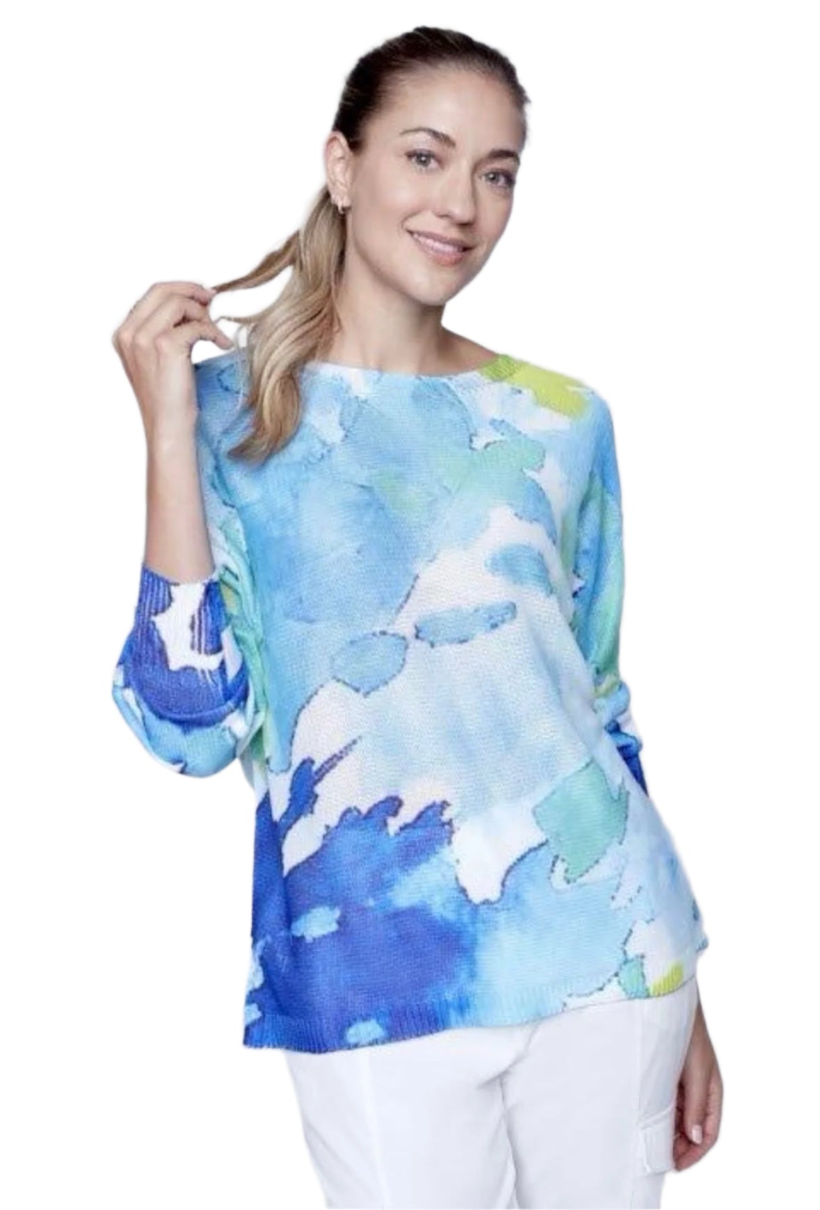 Carré Noir Brushstroke Sweater 6803