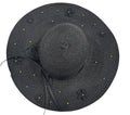 Coco + Carmen Floral Applique Floppy Hat 2316316B