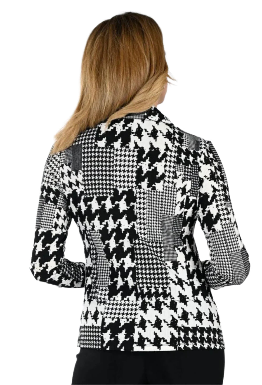 Frank Lyman Houndstooth Top 233358