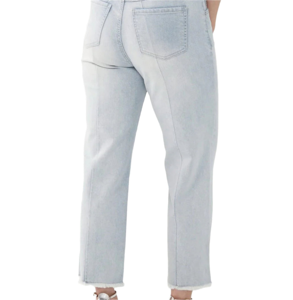 FDJ Olivia Straight Crop Powder Wash Jeans 2133843