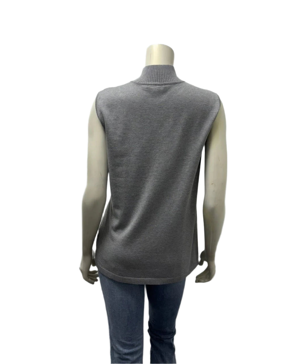 Variations Sleeveless Mock Neck Top V7723