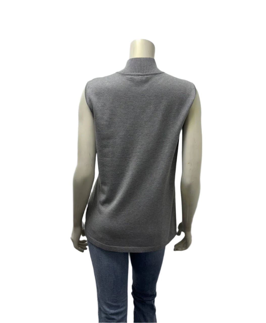 Variations Sleeveless Mock Neck Top V7723