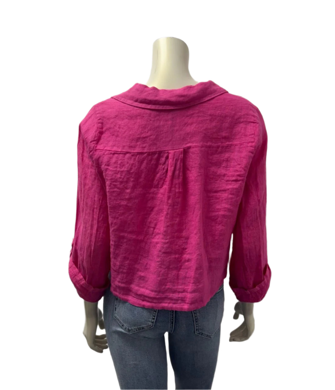 Cherishh Made In Italy Linen Top C6101