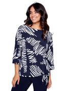Compli K Navy/White Top 33501