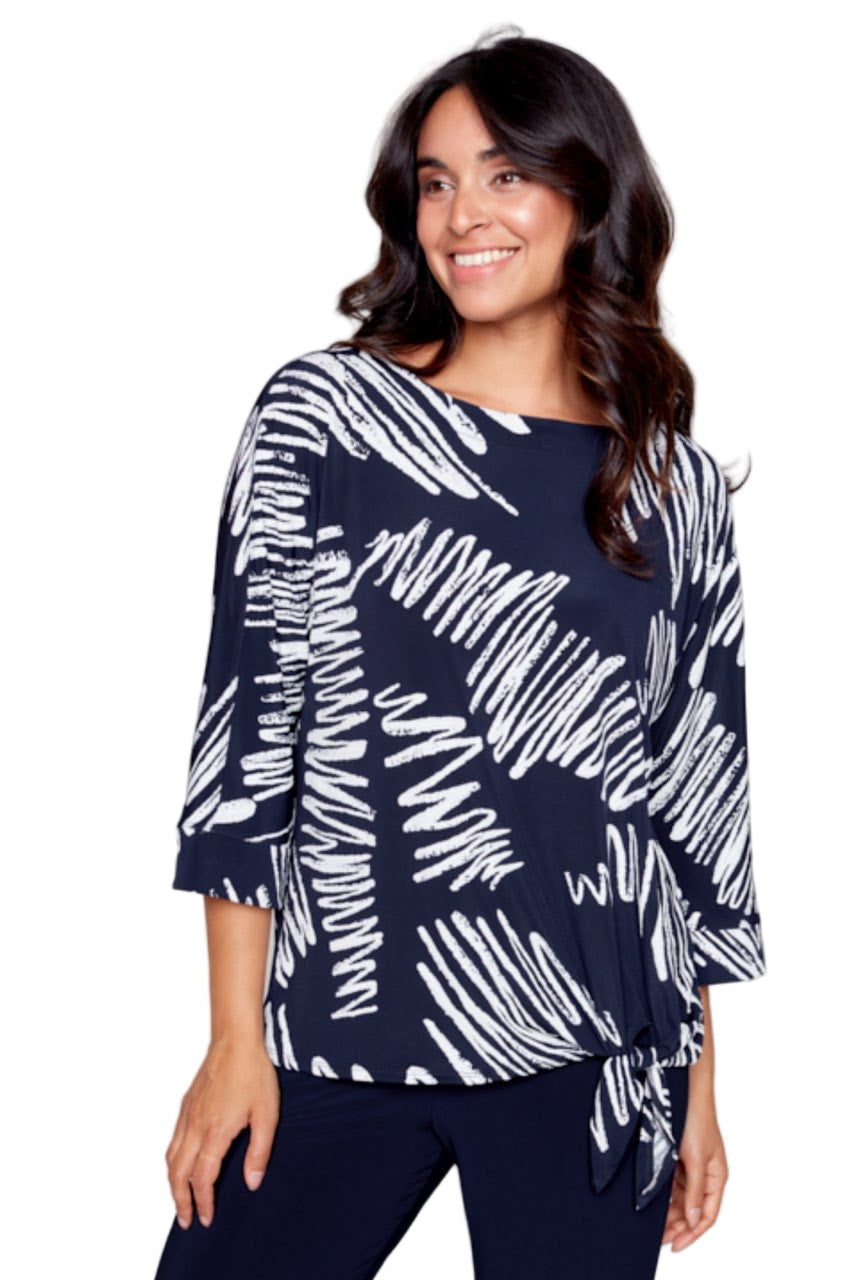 Compli K Navy/White Top 33501