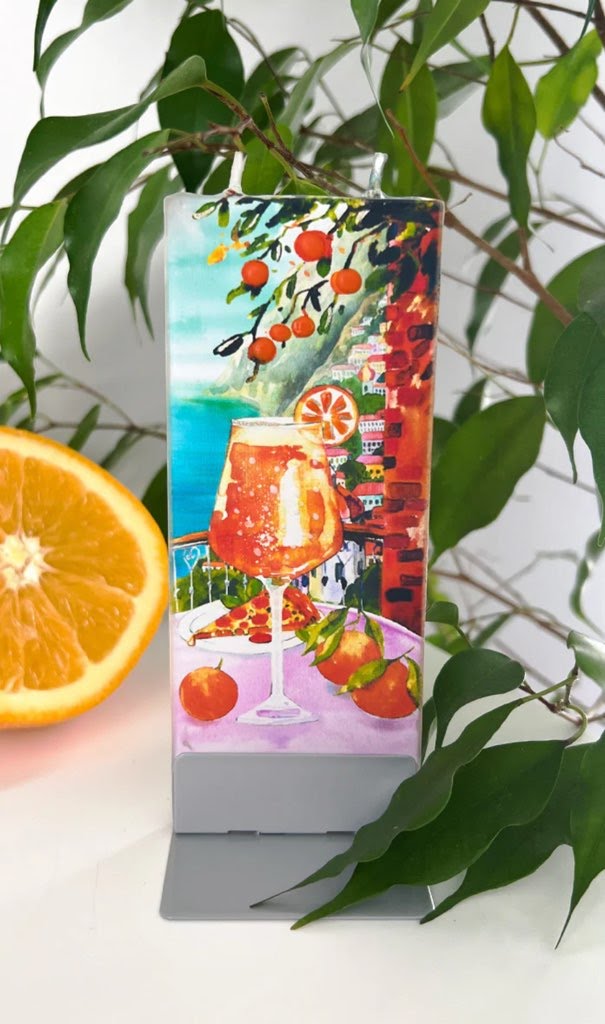 Flatyz Aperol Spritz Candle