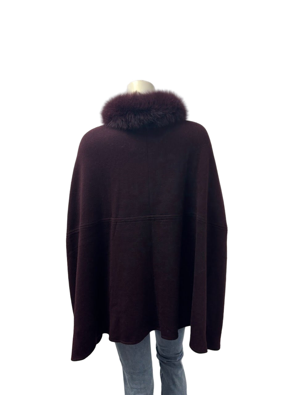 Arctic Fox Trimmed Cape