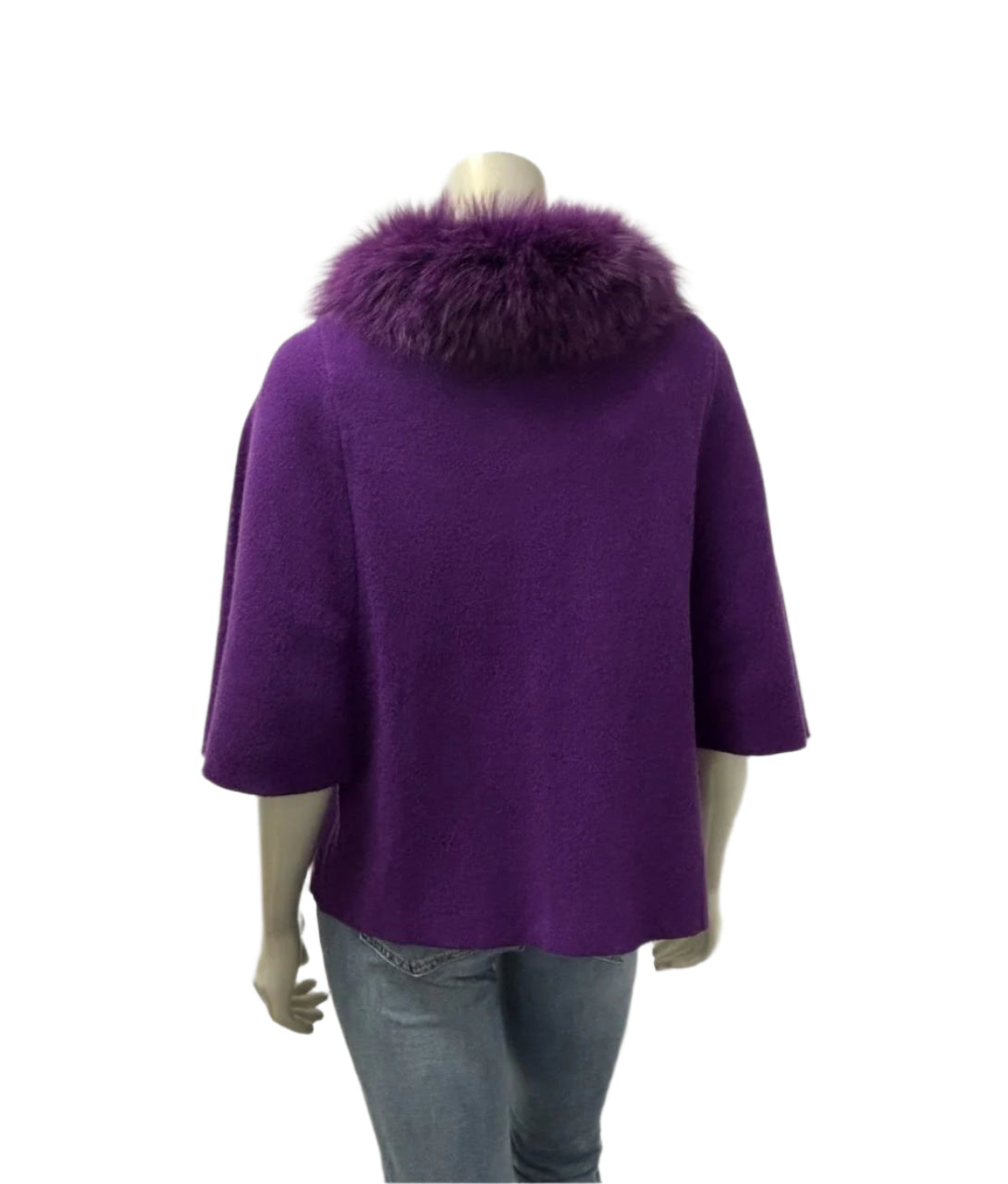 Arctic Fox Trimmed Cape
