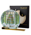 Flatyz Christmas Tree in Window Candle