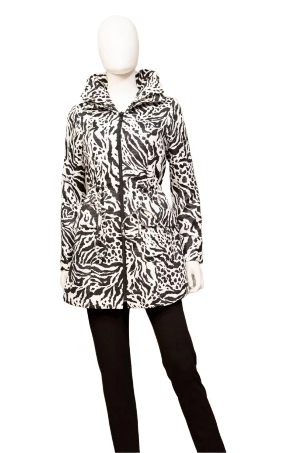 Samuel Dong Animal Print Jacket S20027