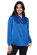 Carré Noir Slinky Button Down Top 7622