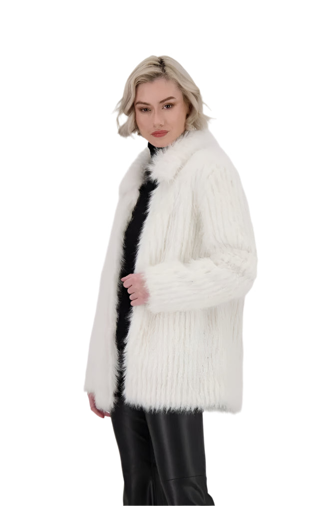 Gabby Isabella Faux Fur Coat 524549