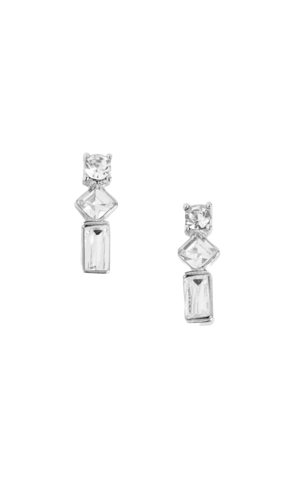 Baguette Drop Earrings