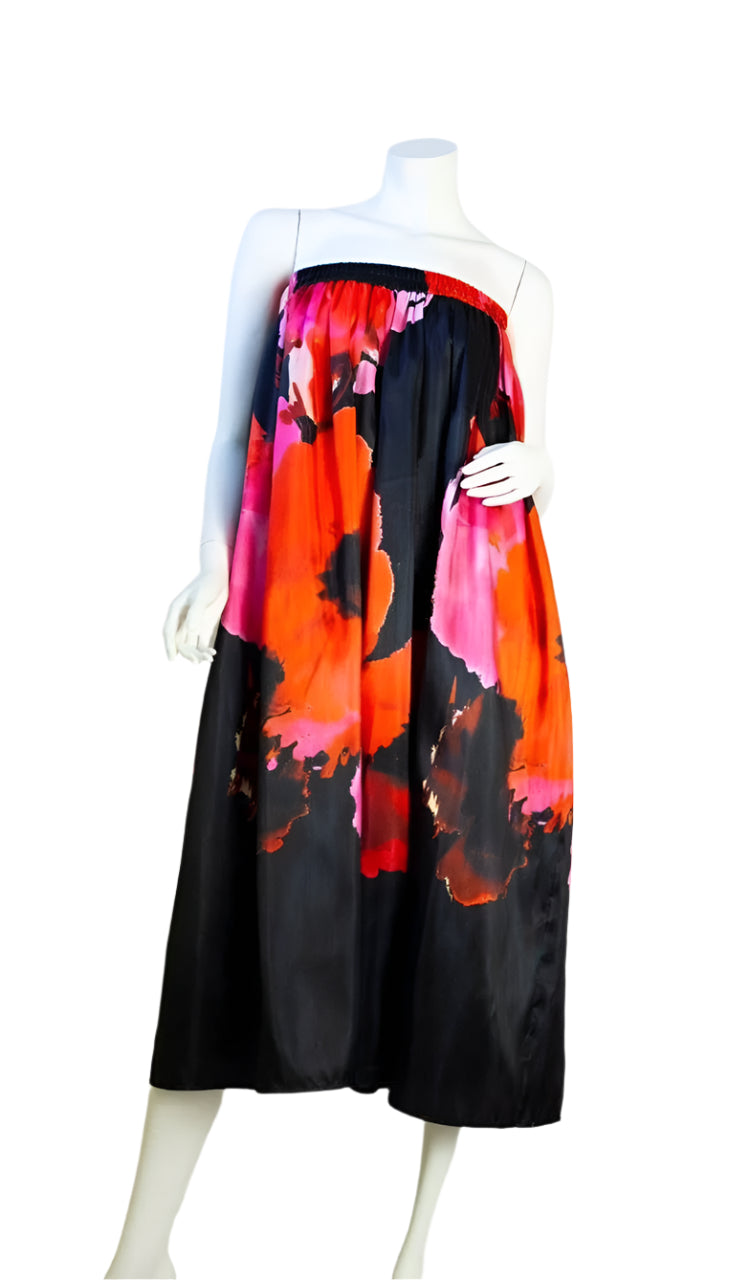 Samuel Dong Dupioni Silk Skirt F22043