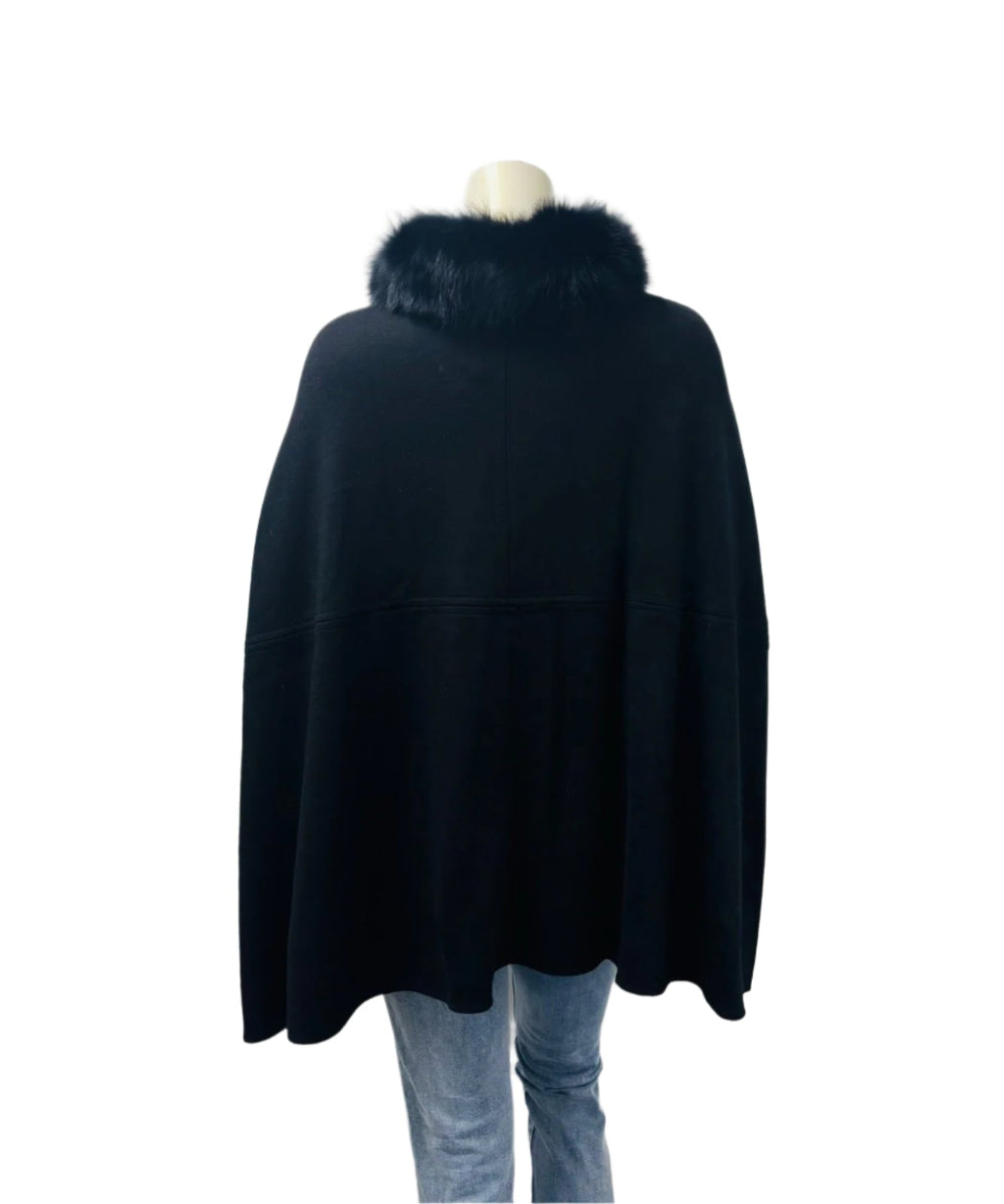 Arctic Fox Trimmed Cape
