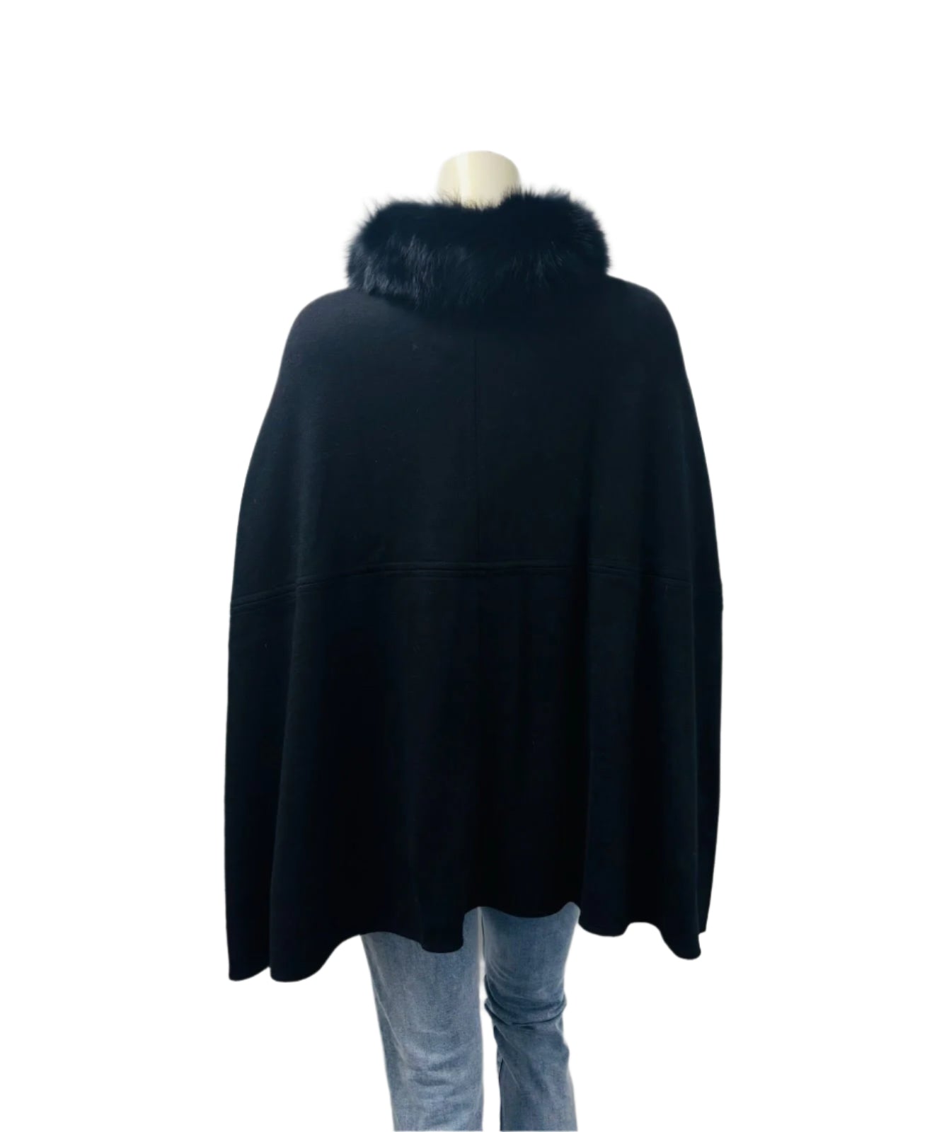 Arctic Fox Trimmed Cape