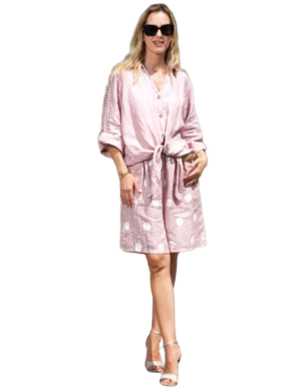 Cherishh Made In Italy Linen Pretty Woman Shorts C5313