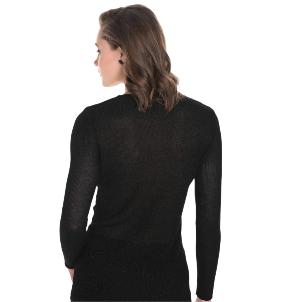 Frank Lyman Front Glitter Top 244607U