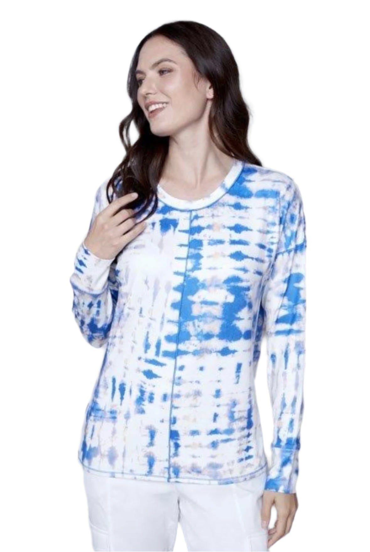 Carré Noir Tie Dye Top 6815