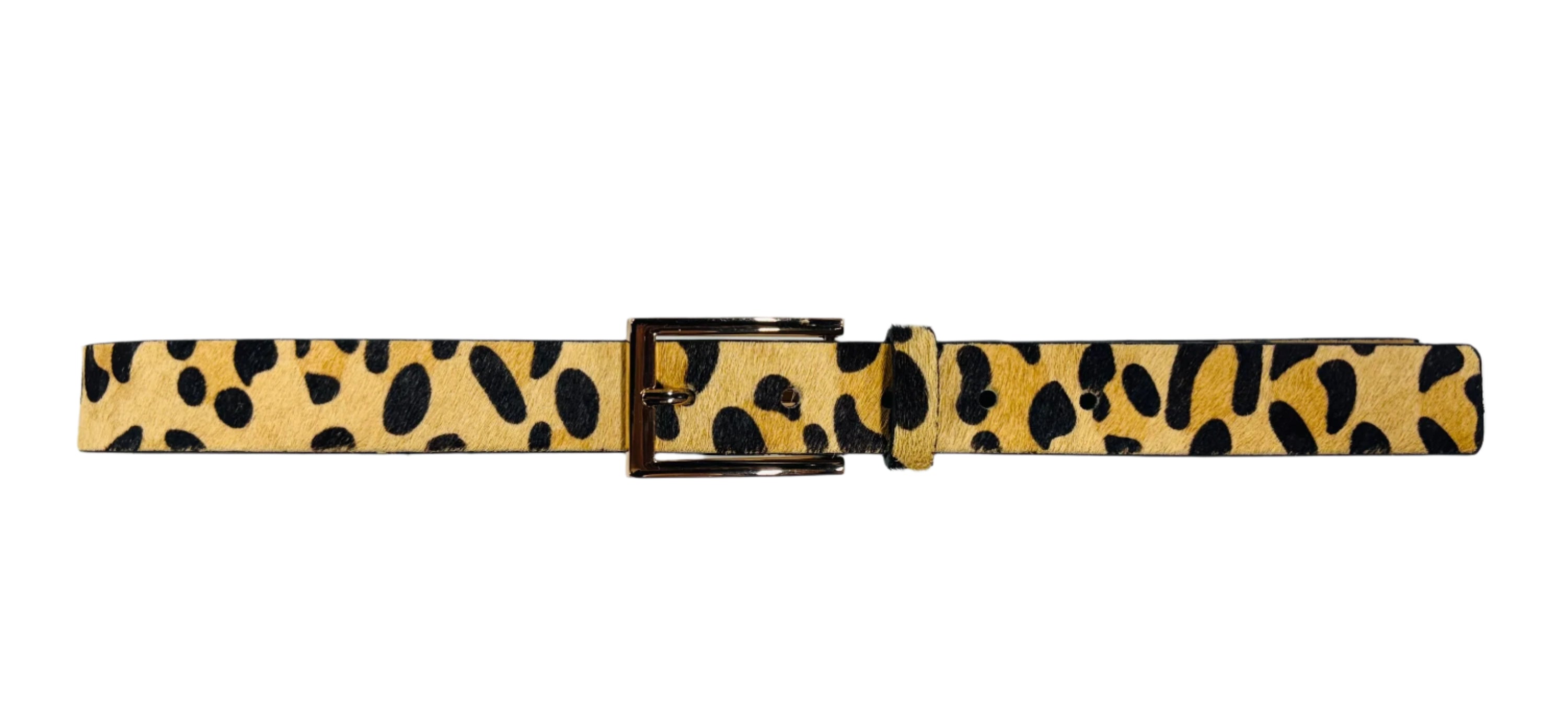 Frank Lyman Thin Leopard Belt A19403U