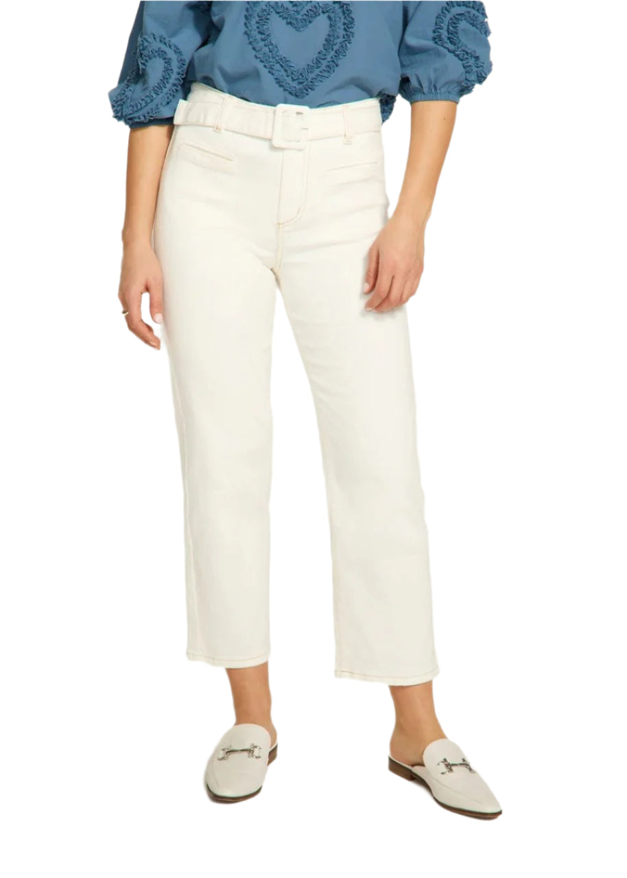 FDJ Suzanne White Cargo Jeans 6883948