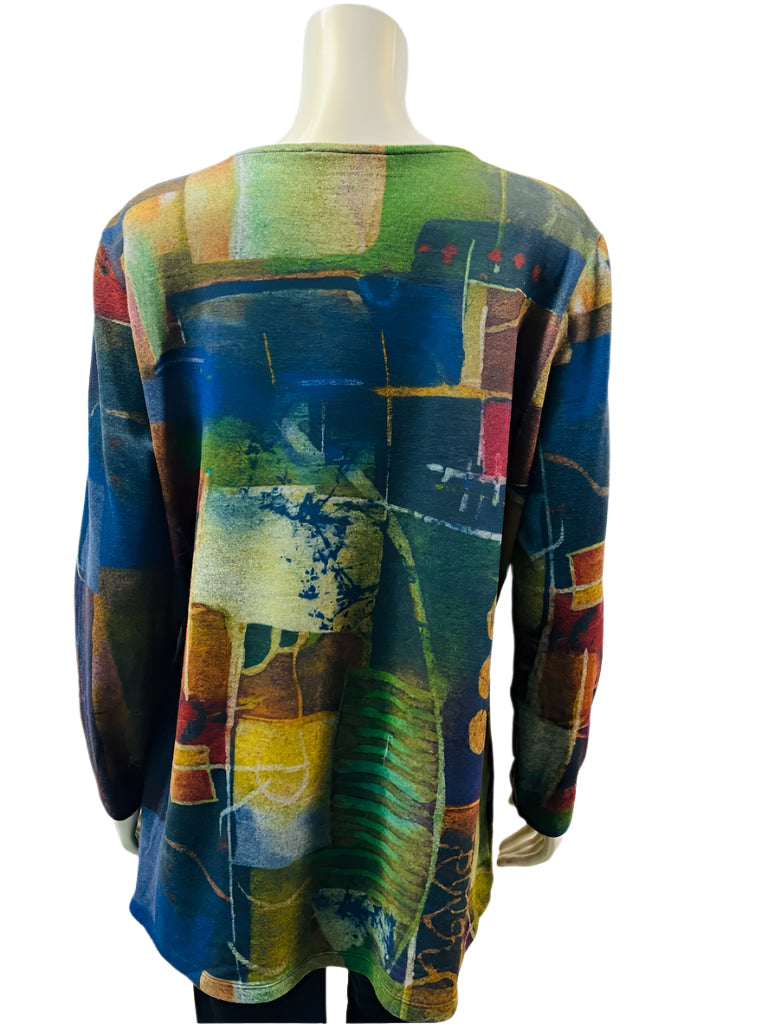Variations Southwest Desert Tunic Top V9821