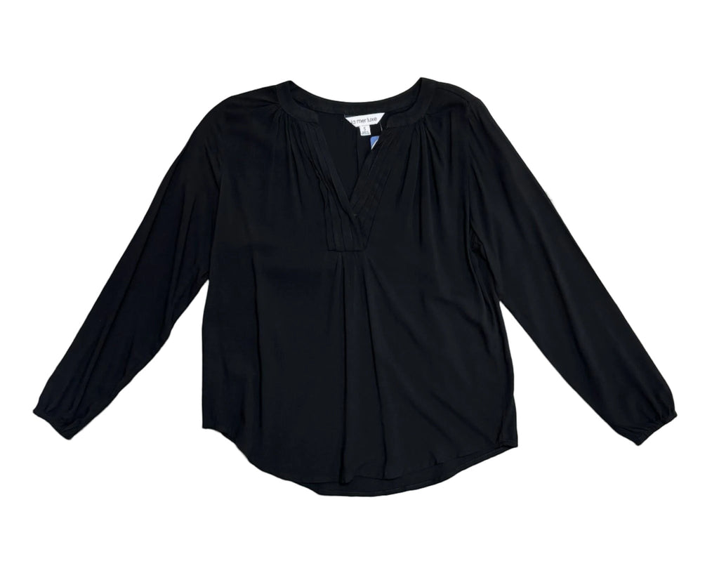 La Mer Luxe Banded Cuff Top 1-L151