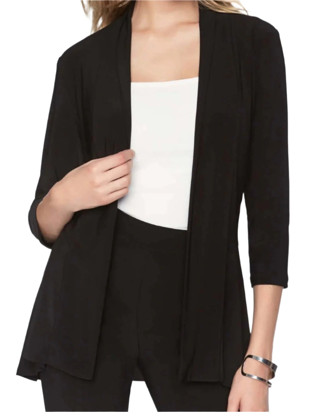 Frank Lyman Black Knit Jacket 071